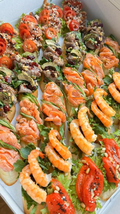 Бокс "Брускетты Огонь" 30 шт./5 вкусов