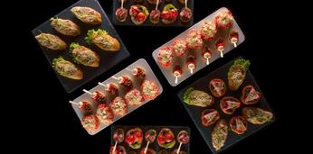 Вегетарианский фуршетный сет на 10 персон