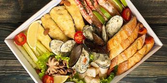 Сет "Морской" коллекция морепродуктов на 6-8 персон