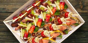 Доставка блюд и напитков на 20 персон